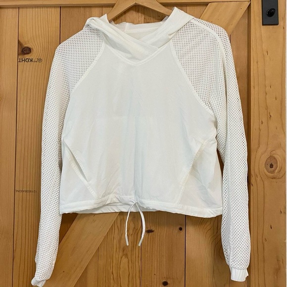 Lululemon White Pullover Jacket - Picture 6 of 7